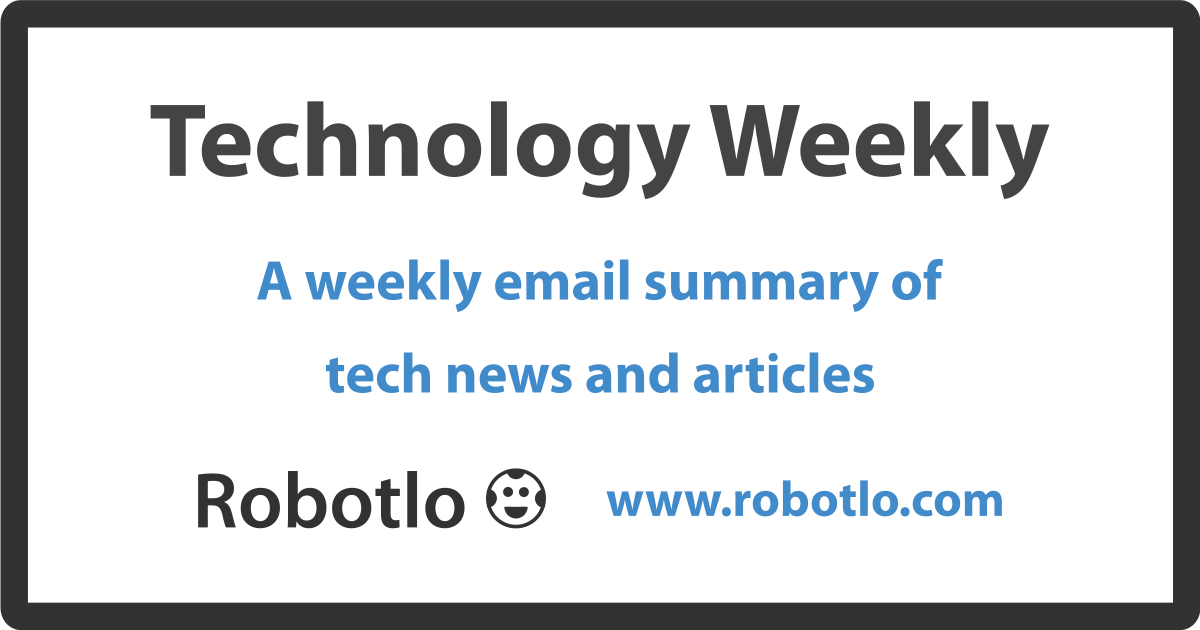 Technology Weekly