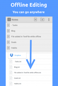 TextFile App - Notes Text Editor - Offline Editing
